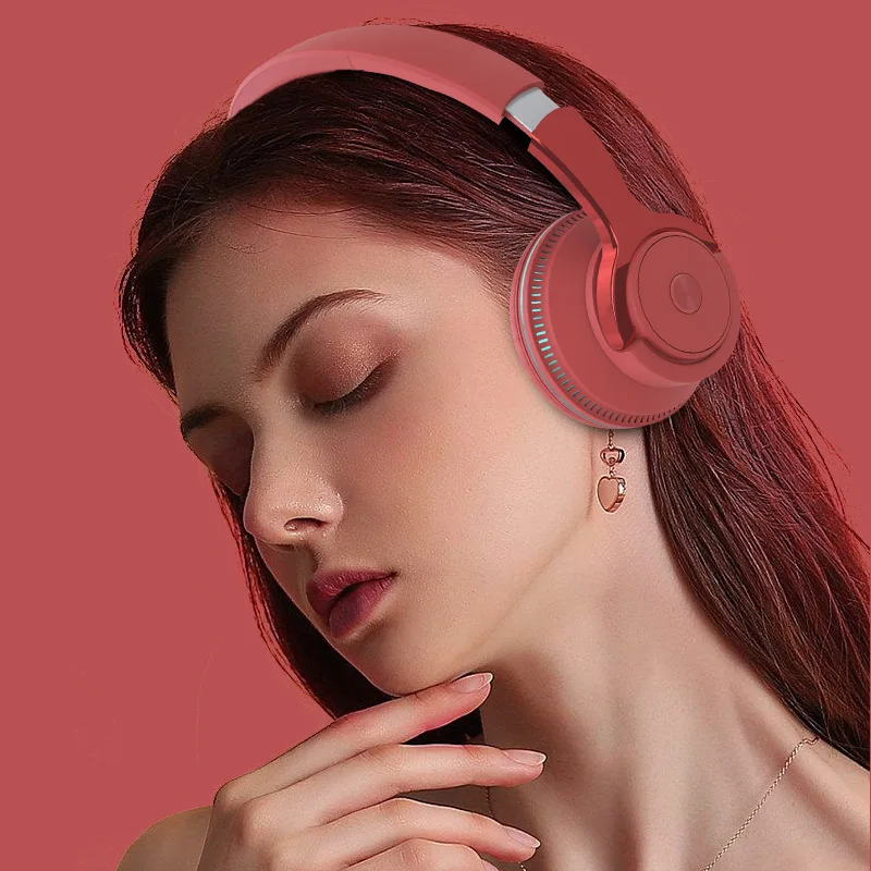 New H2 luminous wireless headset all-inclusive ear-mounted wireless bluetooth headset subwoofer headset