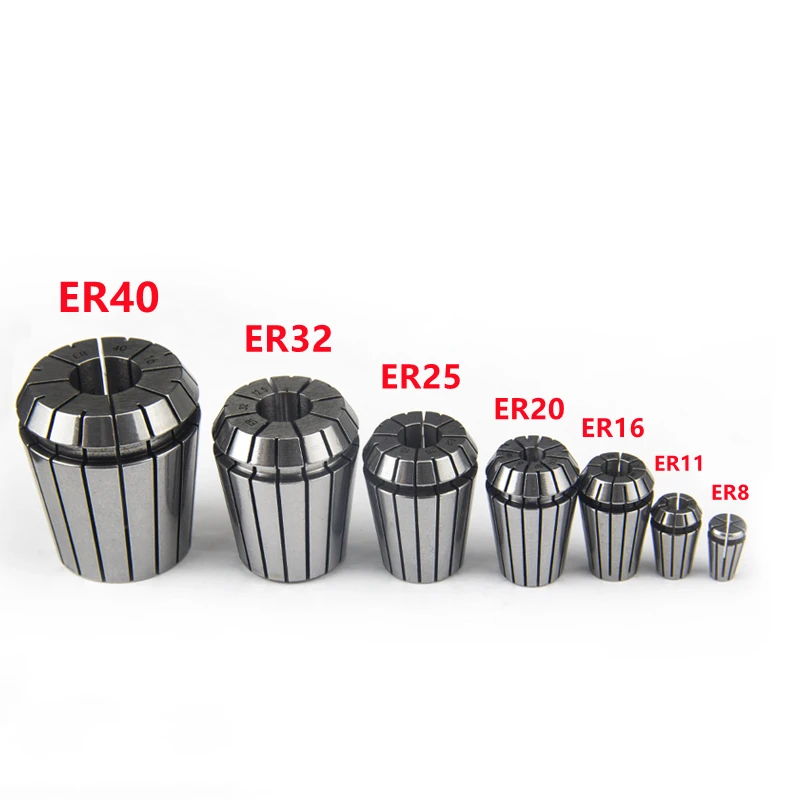 ER Collet 1Set ER11 ER16 ER20 ER25 ER32 ER Chuck Spring Collet CNC Milling Tool Holder Engraving Machine Lathe Accessory