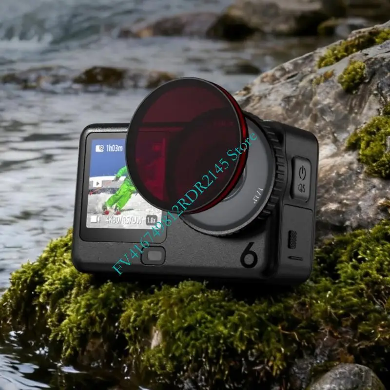 B2EF 액션 카메라 보호 필터 블록으로 액션 6용 렌즈 긁힘 방지