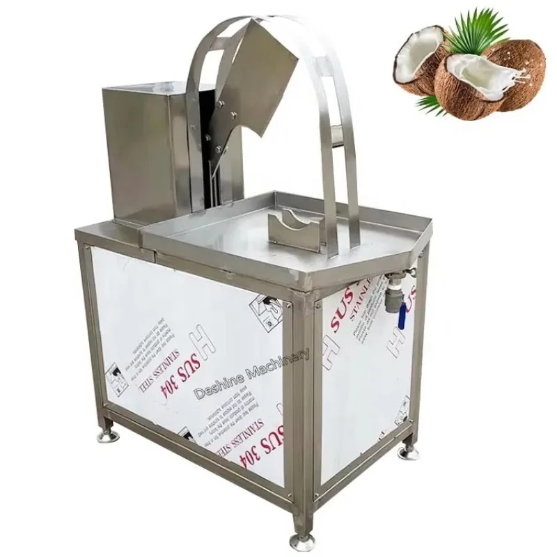 

Factory Direct Supply European Green Coconut Cutting Machine/hot Sale Coconut Milk Extracting Machine