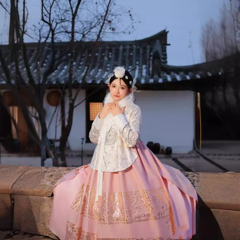 North Korean Hanbok Yanji Travel Photography New High-end Korean Princess Miss Court Ethnic Korea