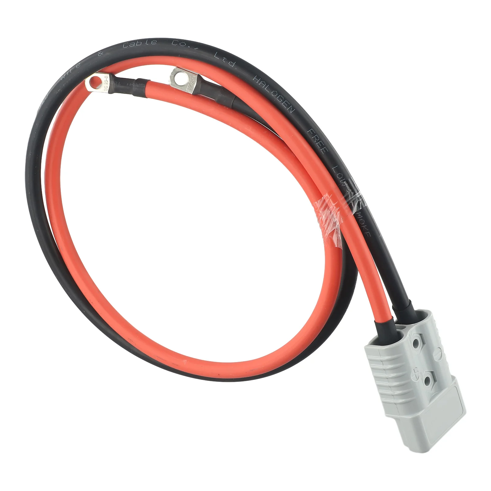

Кабельная сборка 175A 4AWG для аккумуляторов с кольцевыми клеммами M8 и термоусадочной изоляцией для распределения питания промышленных транспортных средств