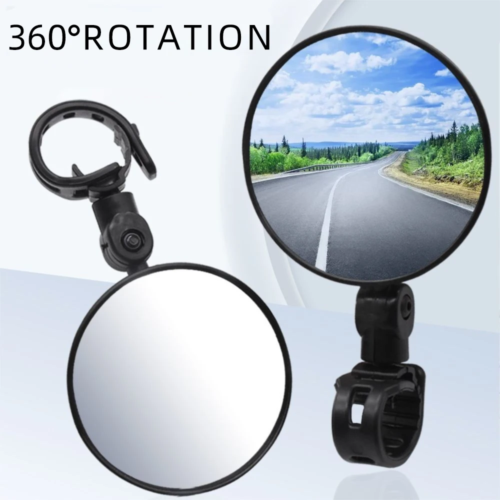

8-centimeter round rearview mirror without drilling - suitable for car side-view, wide-angle, anti-glare, and easy installation