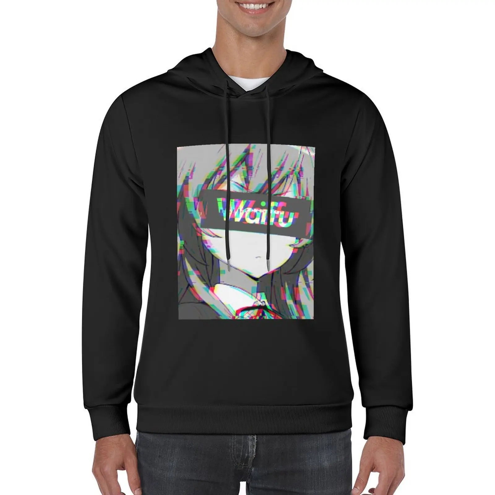 التايغا Waifu خلل هوديي الرجال قميص العرق مجموعة الرجال العرق قميص أنيمي الملابس الخريف سترة الرجال أنيمي هوديي