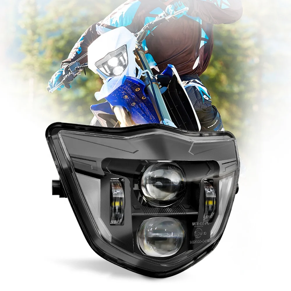 Fit for 2013-2023 Yamaha WR 250/400/426/450 motorcycle led headlight with halo for Yamaha TTR XT MX parts