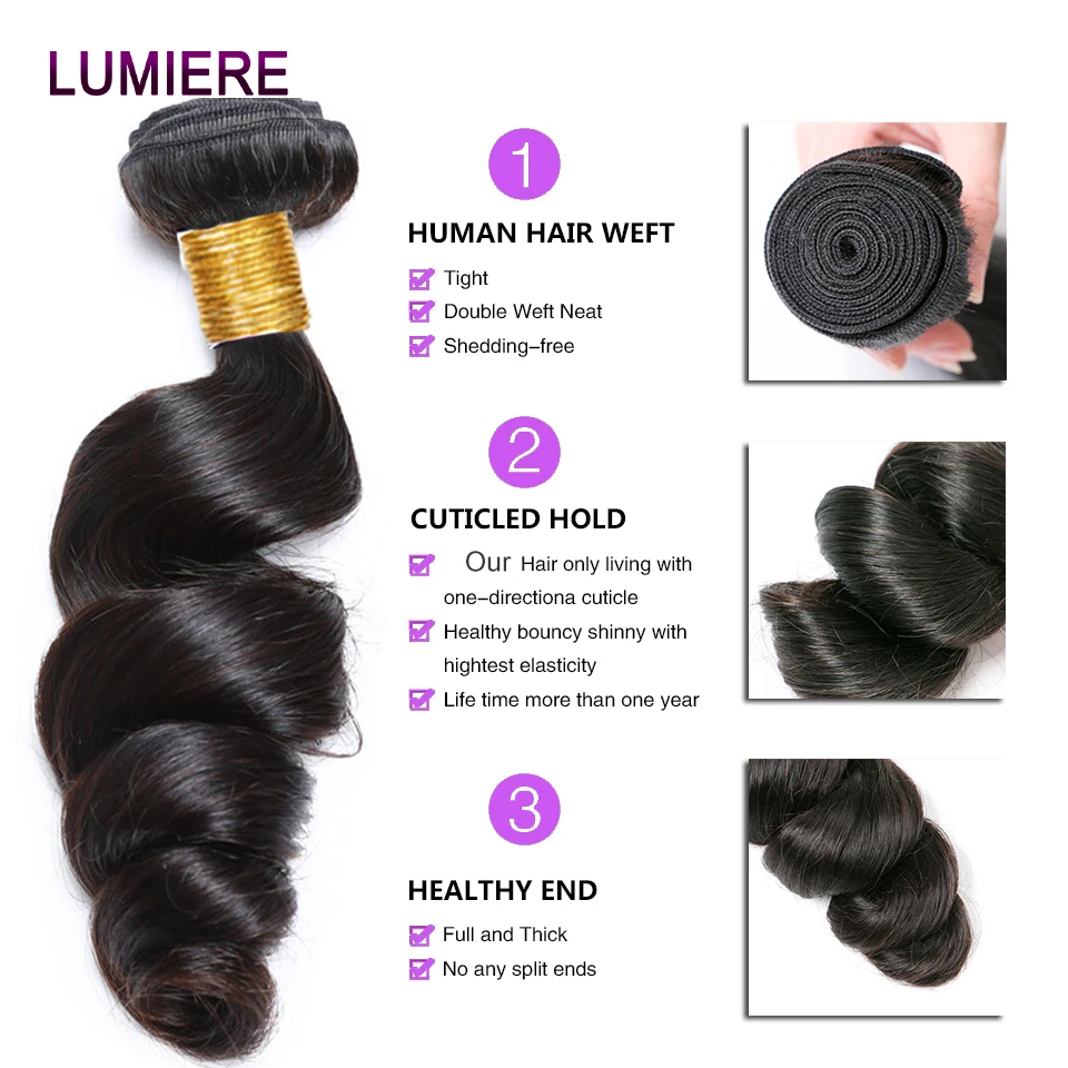 Loose Deep Wave  Unprocessed Virgin Raw Human Hair Bundles Hair Extensions Brazilian 3 4 Bundle Deals Wholeasle 38 40 Inch Loose Deep Wave Human Hair Bundles Jerry Curly Weave Raw Virgin Raw Human Hair Bundles Hair Extensions for Black Women Wholeasl