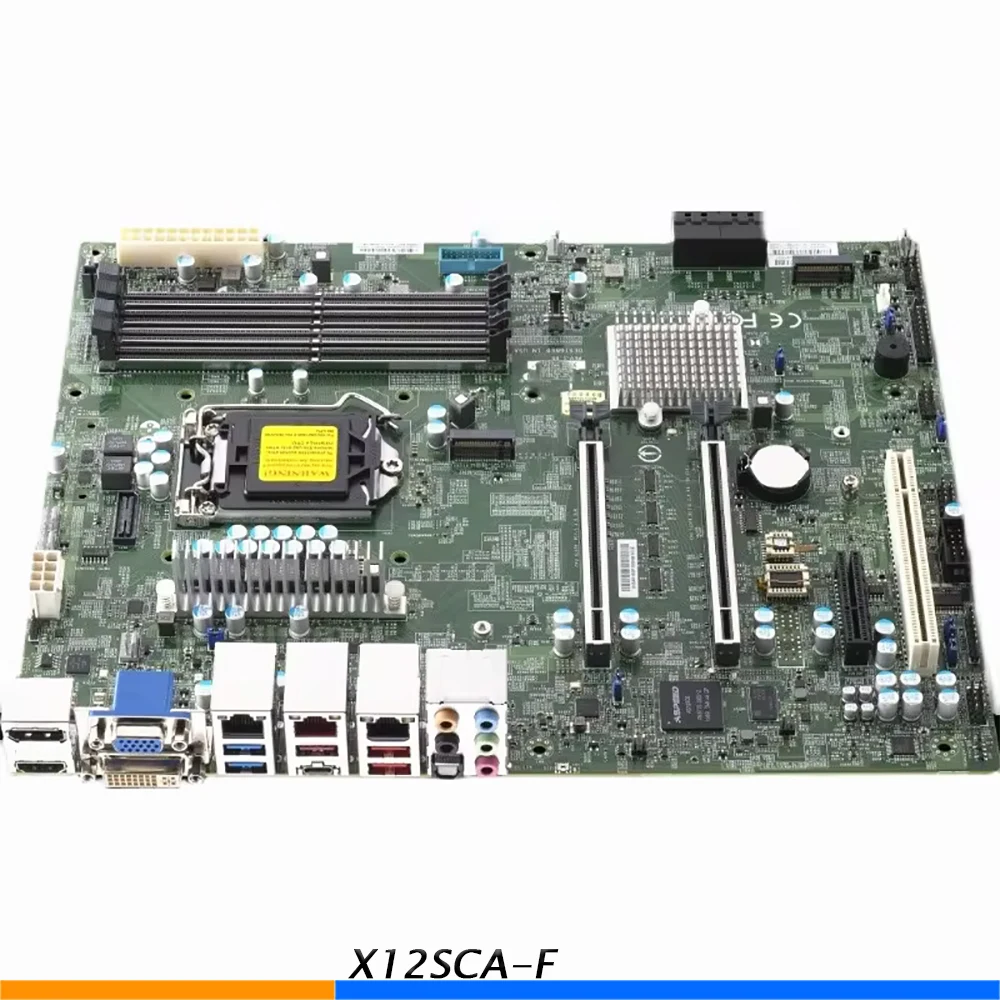 Server Motherboard X12SCA-F W480 IPMI W-1200 Test Before Shipment