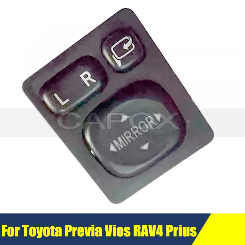 

9/11-контактный переключатель регулировки зеркала заднего вида для Toyota Previa Vios RAV4 Prius, складной переключатель зеркала заднего вида, переключатель заднего вида