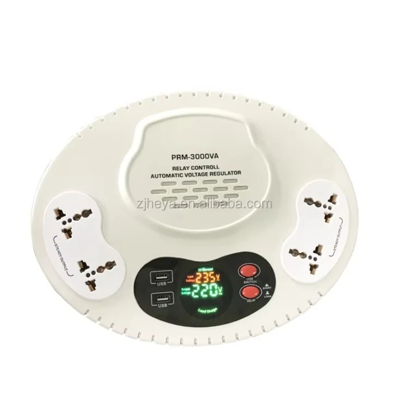 

PRM Портативный светодиодный дисплей, однофазный, 220 В переменного тока, регулируемый стабилизатор, совместимое с SVC, реле, частота 50 Гц, кондиционер