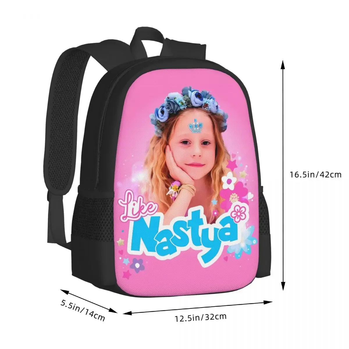 Like Nastya Travel Laptop Backpack, Business College School Computer Bag Gift for Men & Women