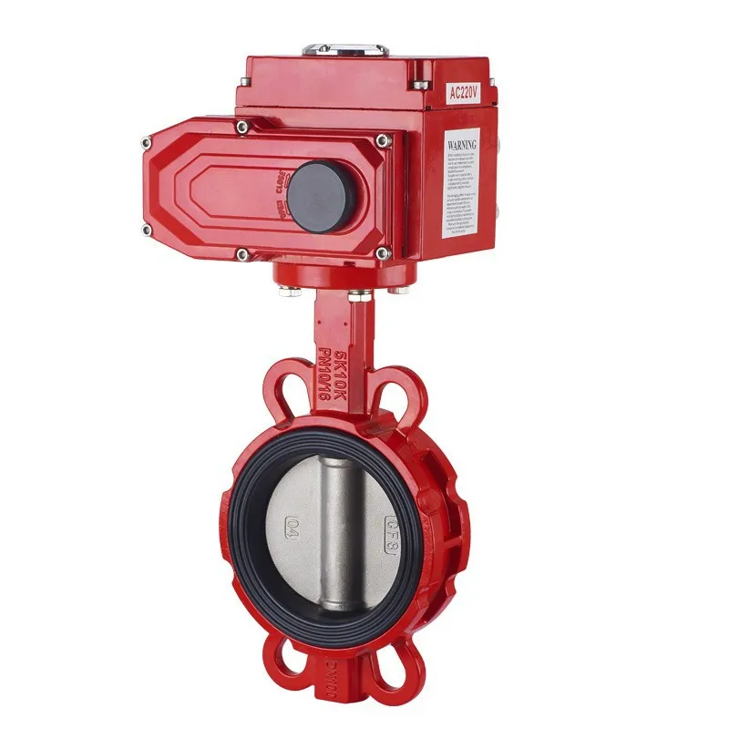 

D971x Stainless Steel Plate Electric Butterfly Valve Wafer Butterfly Valve Aluminum Alloy Explosion-Proof