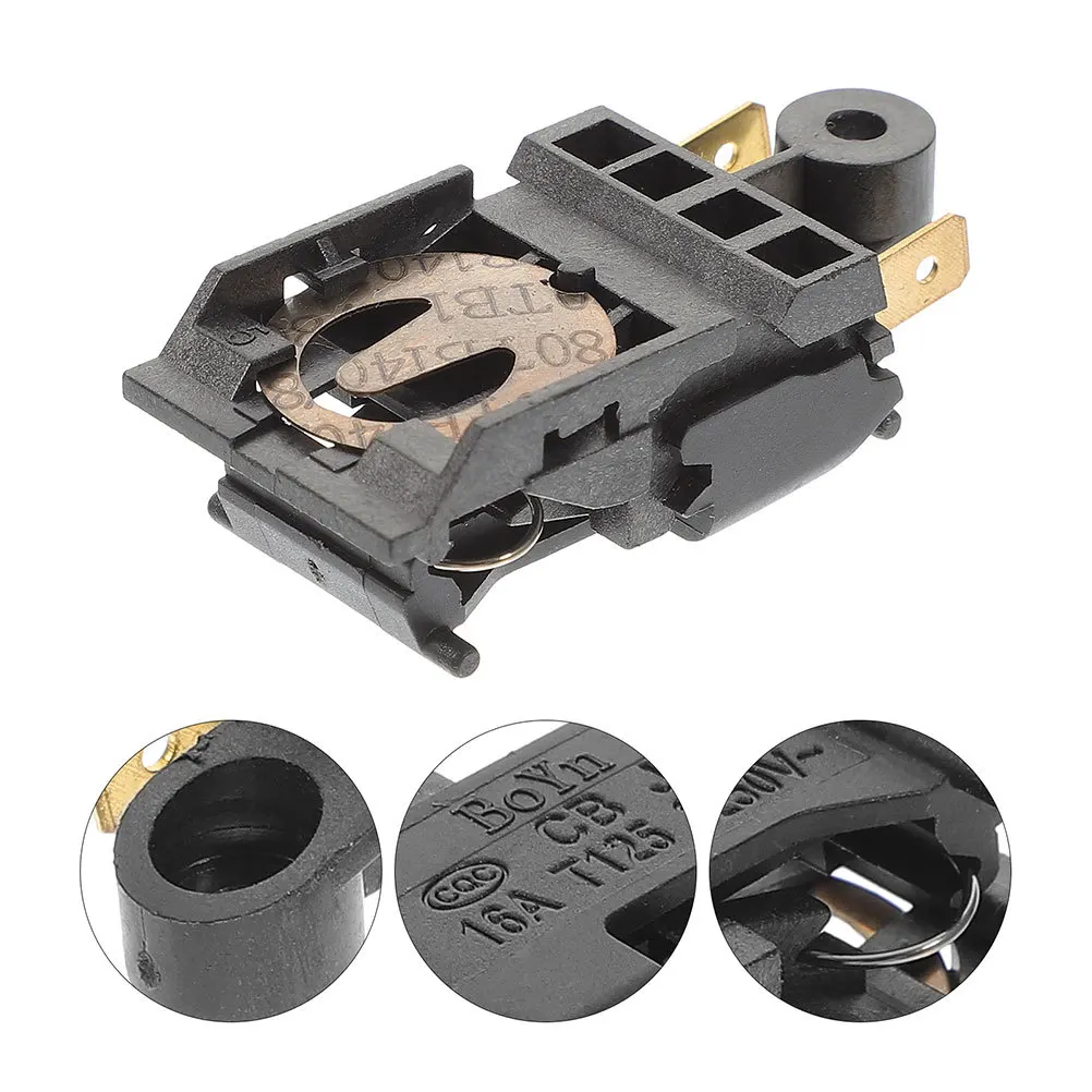 

15Pcs Kettle Thermostat Switch Replacement Part 250V 16A Automatic Off Temperature Control for Electric Kettle Base