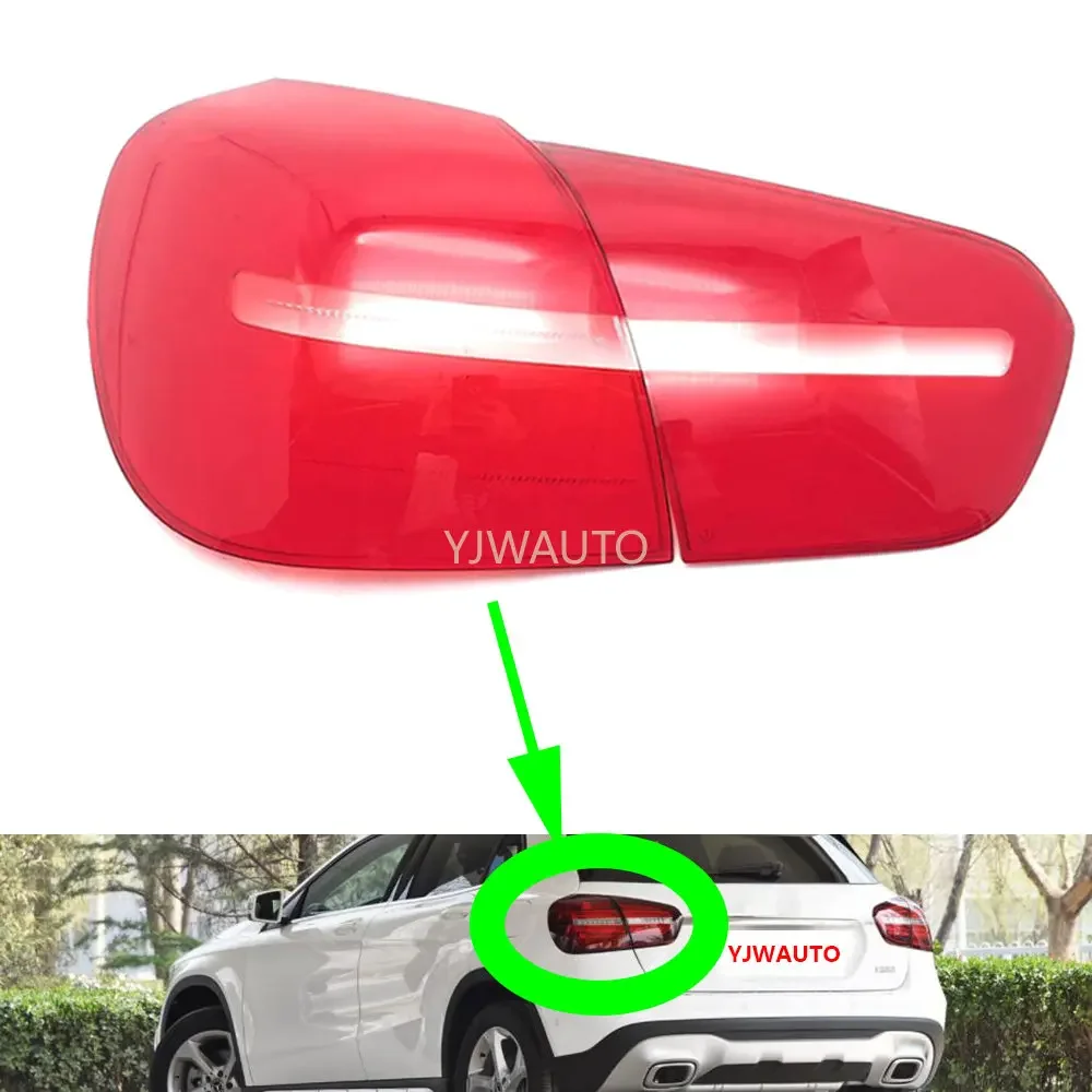 For Mercedes-Benz GLA200 260 2018 2019 2020 Taillight Cover Car Taillamp Lens Glass Replacement Rear Lampshade Brakelights Shell