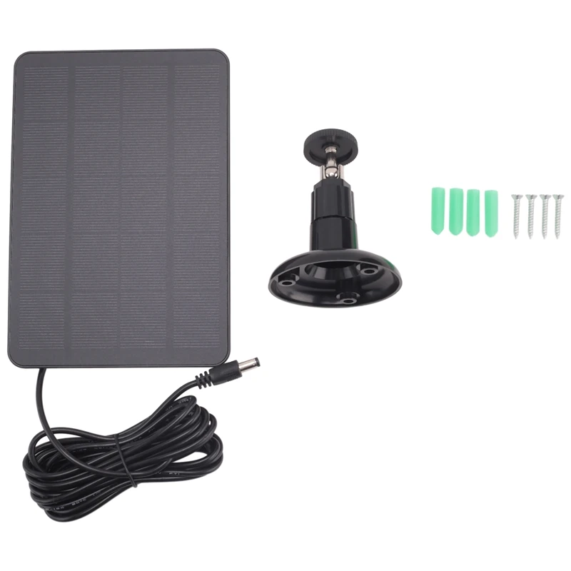 

Solar Panel for Ring Camera,For 6W Ring Solar Panel,For Ring Camera Solar Panel for Ring Spotlight Cam Battery