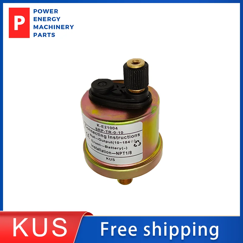 Original KUS KE21004 Generator Oil Pressure Sensor VDO 360-081-029-012C and 360-081-029-012K NPT1/8 10-184Ω K-E21004