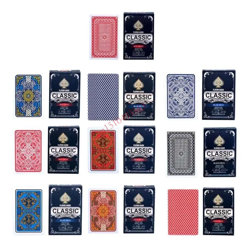 

448c водонепроницаемые PVC Card Card Board Games Card Подарок не деформация