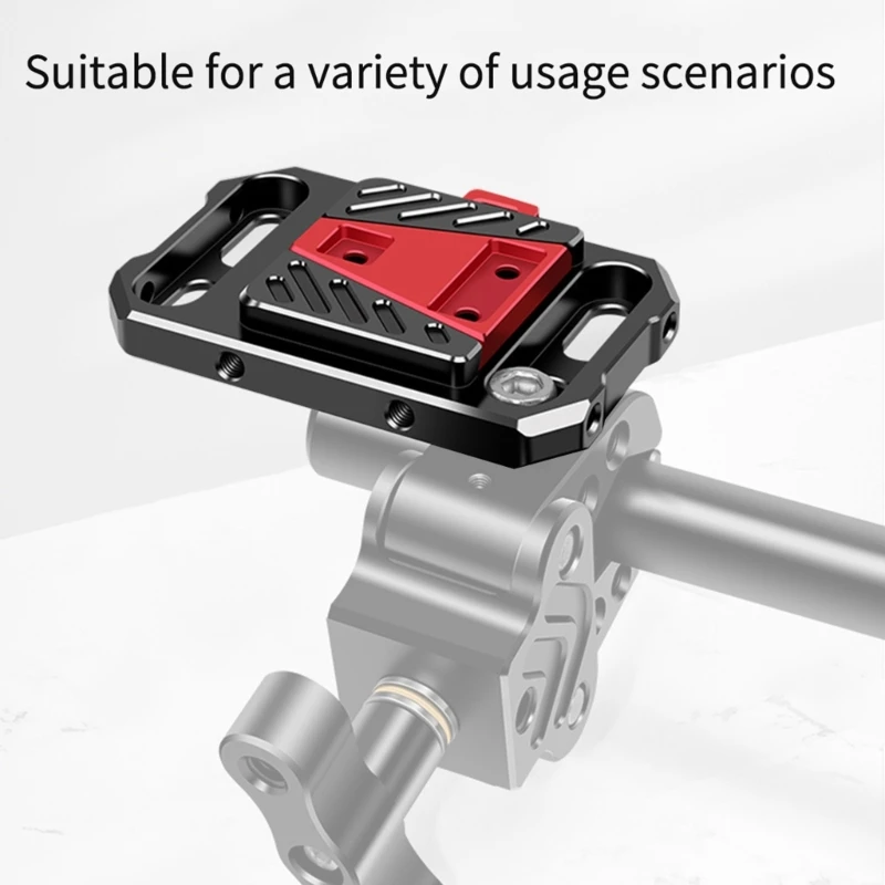 Heavy Load V Mount Battery Plate Battery Base Mount for Secure Power Supply