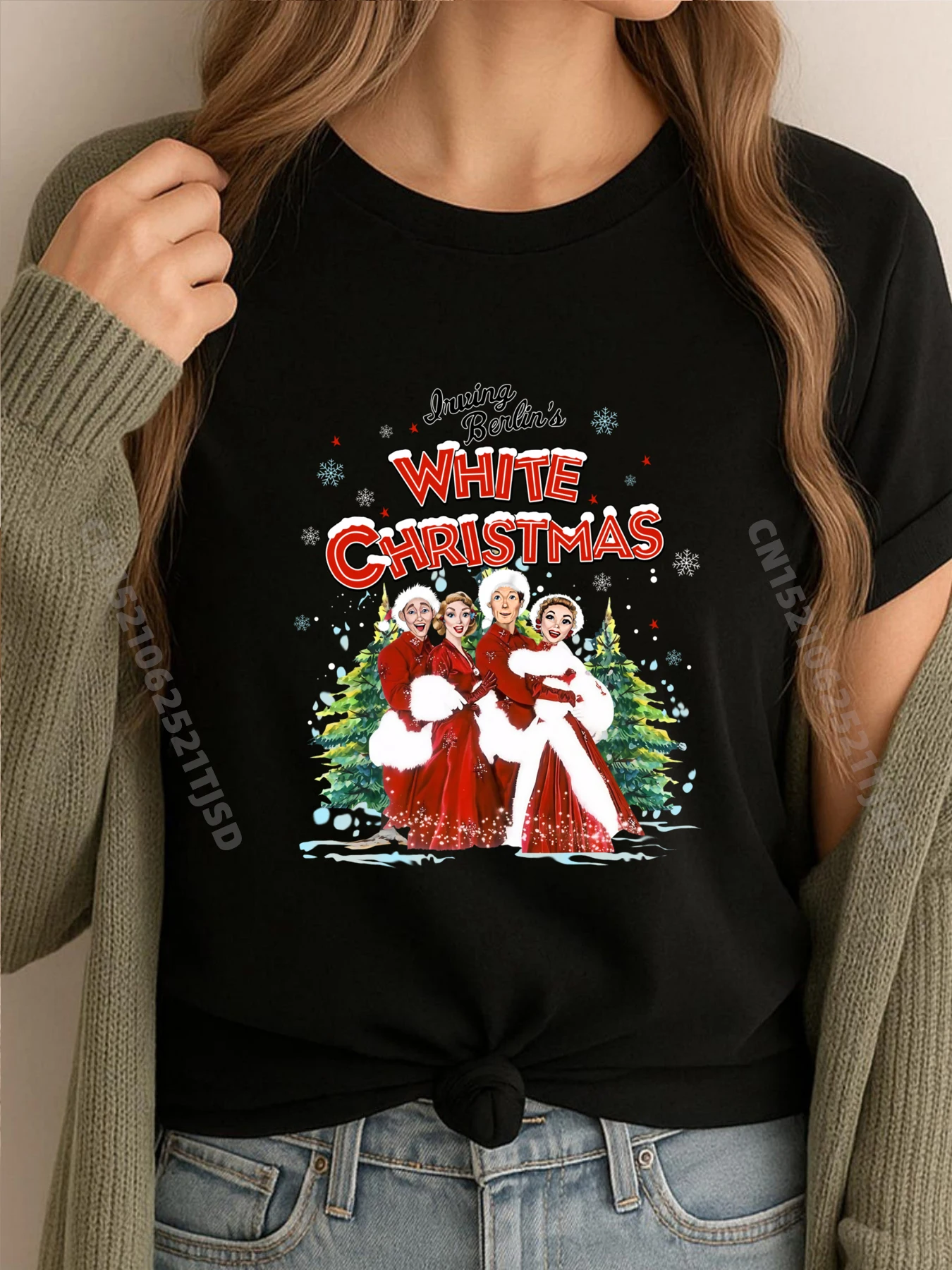 الأخوات عيد الميلاد فيلم 1954 عيد الميلاد عطلة الثلج منامة Camisetas الملابس