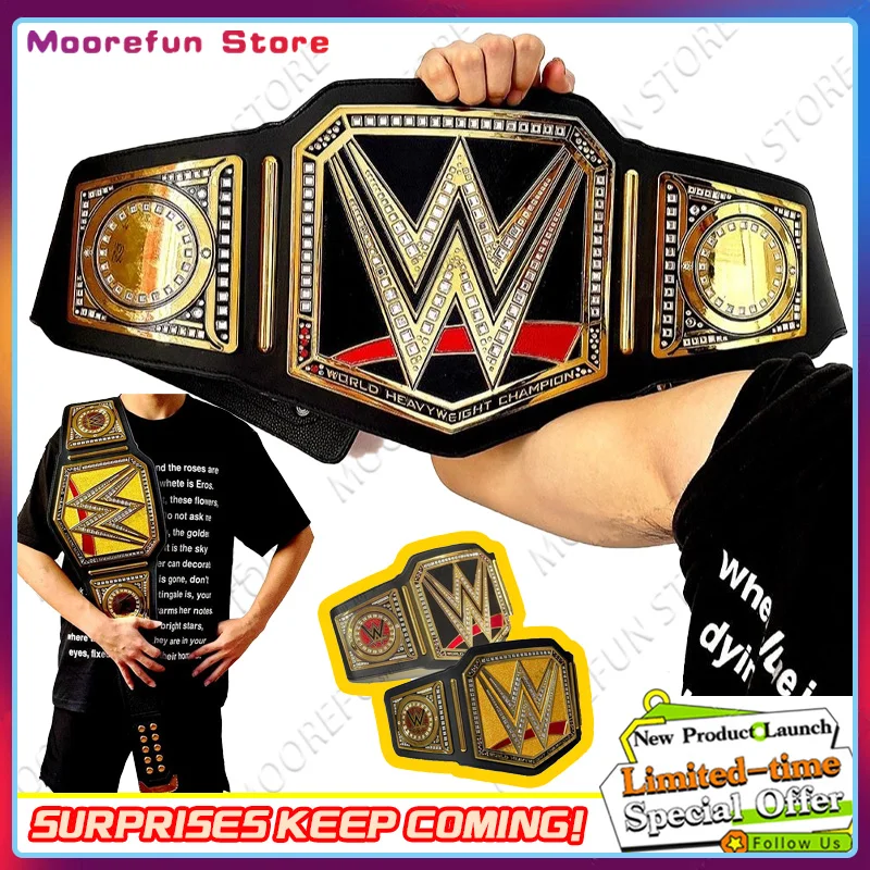 In Stock World Wrestling Entertainment Wrestler Championship Belts Action Figure Toys Occupation Gladiator Cosplay Boy Gift Toy