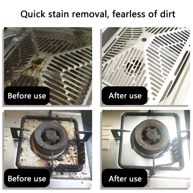 10pcs Metal Cleaning Pad Effective Maintenance for Cookware and Outdoor A2BB