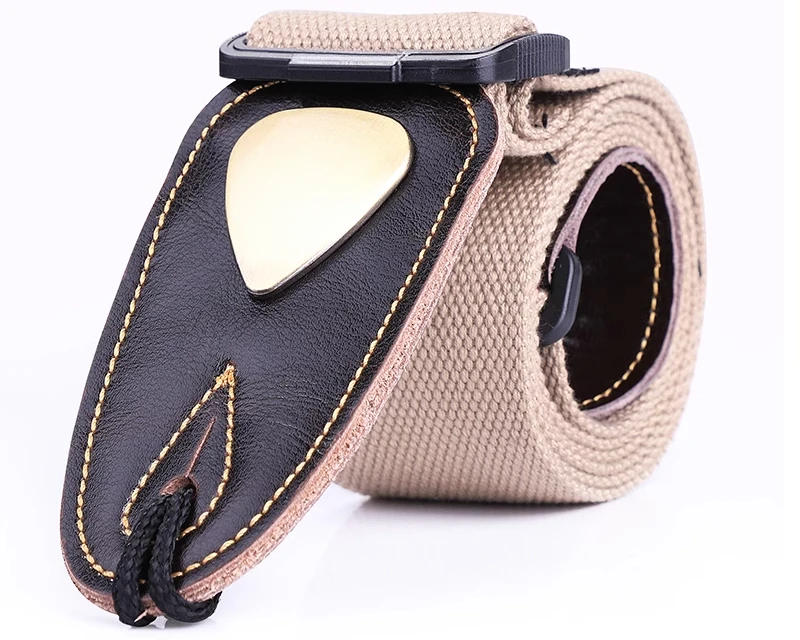 

Кожаный хлопковый ремень для гитары, народного пианино, плечевой ремень для мальчиков и девочек