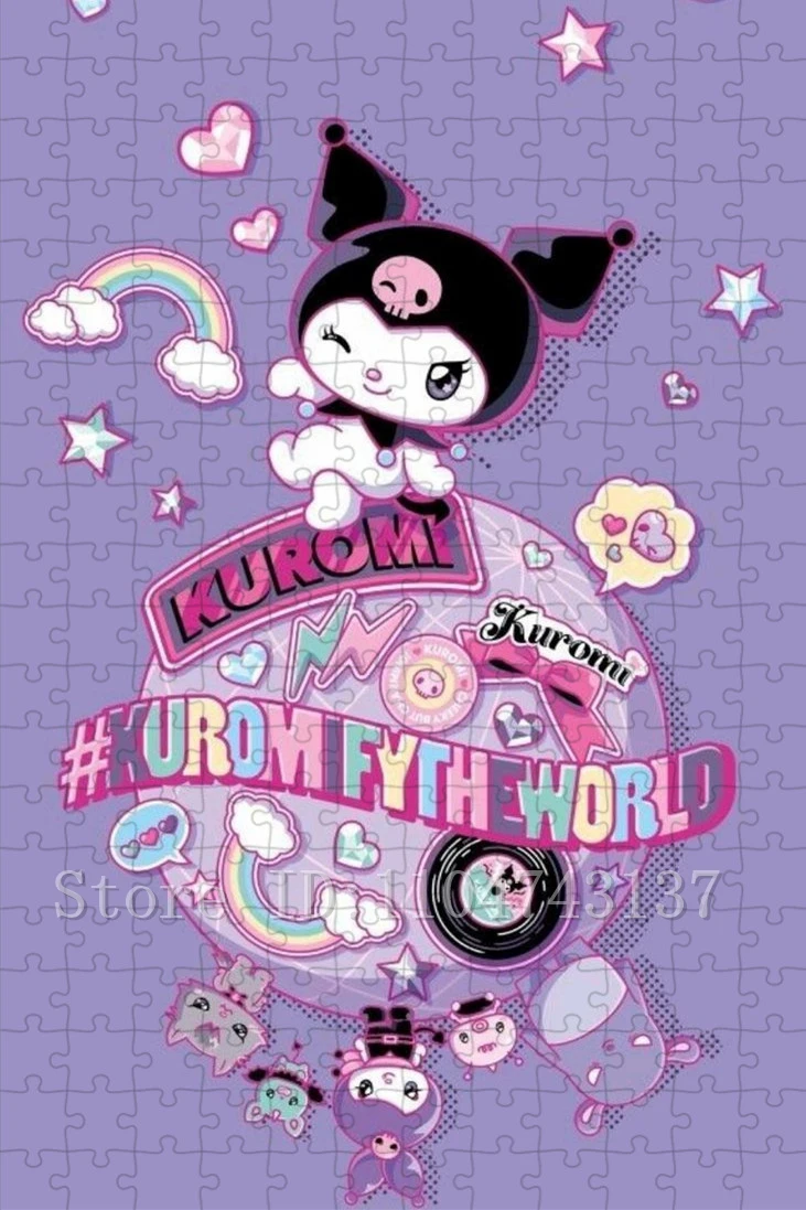 ألغاز كرتونية من مينيسو سانريو، ألغاز كورومي اللطيفة للفتيات في السنة الجديدة، هدايا فريدة مصنوعة يدويًا، ألعاب لعبة ذكاء