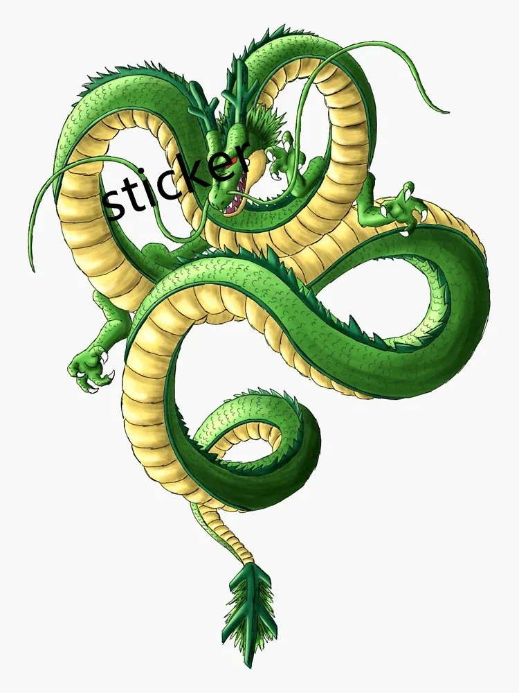 Shenron Sticker Windows Laptop Waterproof Decoration Trunk Personality RV Stickers Waterproof Car Styling Bumper Surfboard