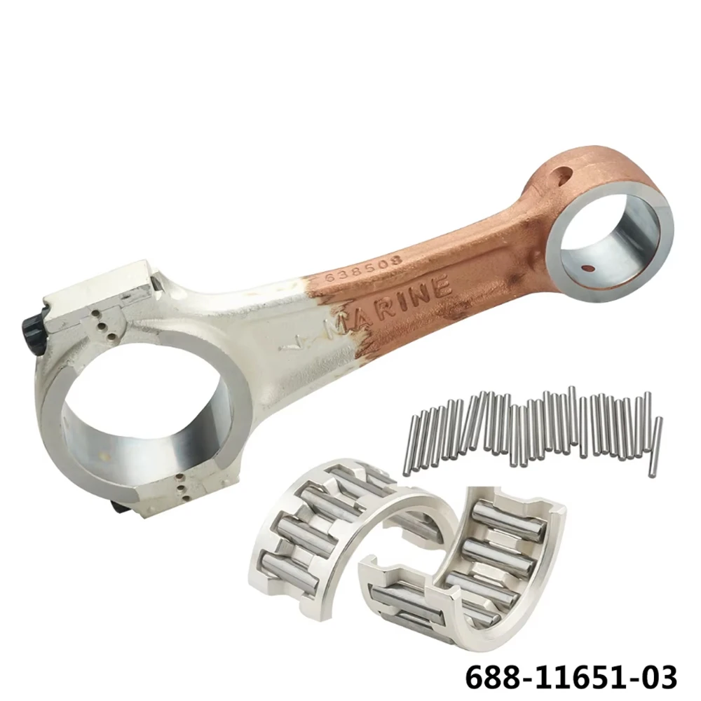 688-11650 Drijfstang Assy Voor Yamaha 48HP 85HP 75HP Buitenboordmotor Met Lagers 93310-730V8 93603-21111