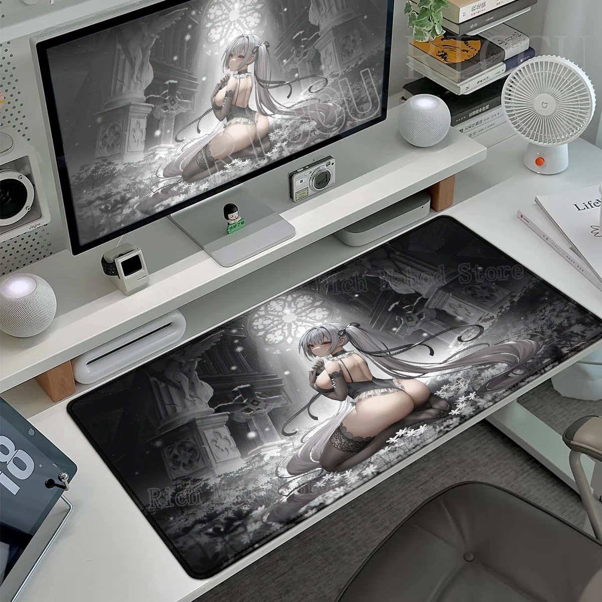 

Коврик для мыши в стиле манга, коврик для мыши в стиле аниме для девочек, сексуальный коврик для мыши для девочек, коврик для мыши XXL, игровой компьютерный коврик, удлиненные подушечки для игр в стиле хитай, аксессуары для стола