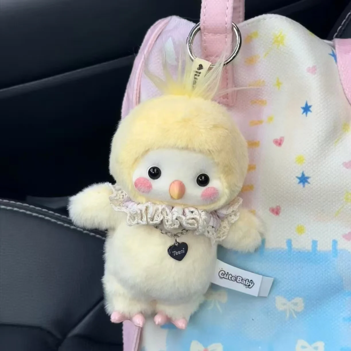 

Blind Box Gift Teeni Soft Animals Doll Moving Joints Cockatiel Penguin Toy Keychain Pendant Decoration For Friends Kawaii Model