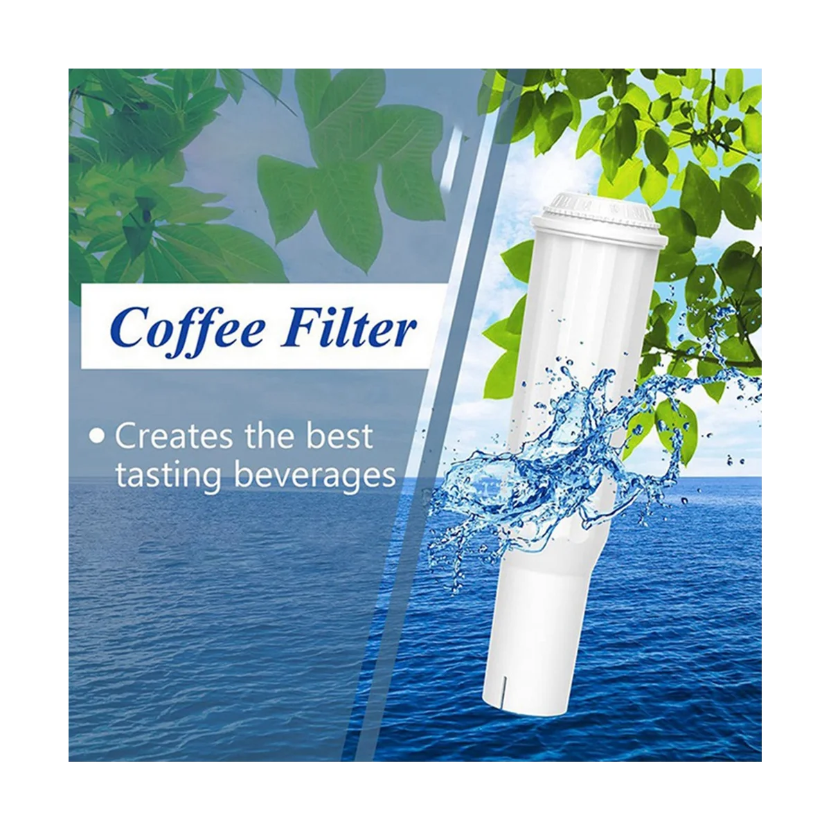 4PCS for Jura Impressa Z5 Z6 E8 E9 J5 F60 S7 S9 Accessories Replace Water Filter Coffee Filter