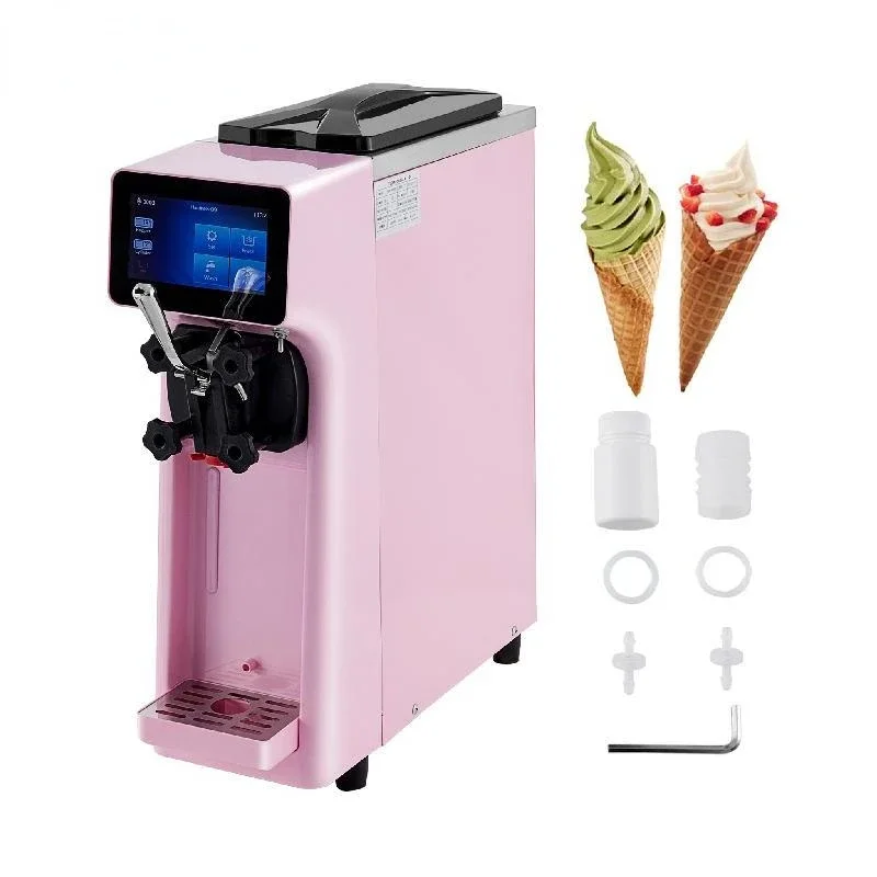 Cream Maker Commercial Single Flavor Countertop Gelato Sorbet Yogurt Home freezin Equipment Vending Machine