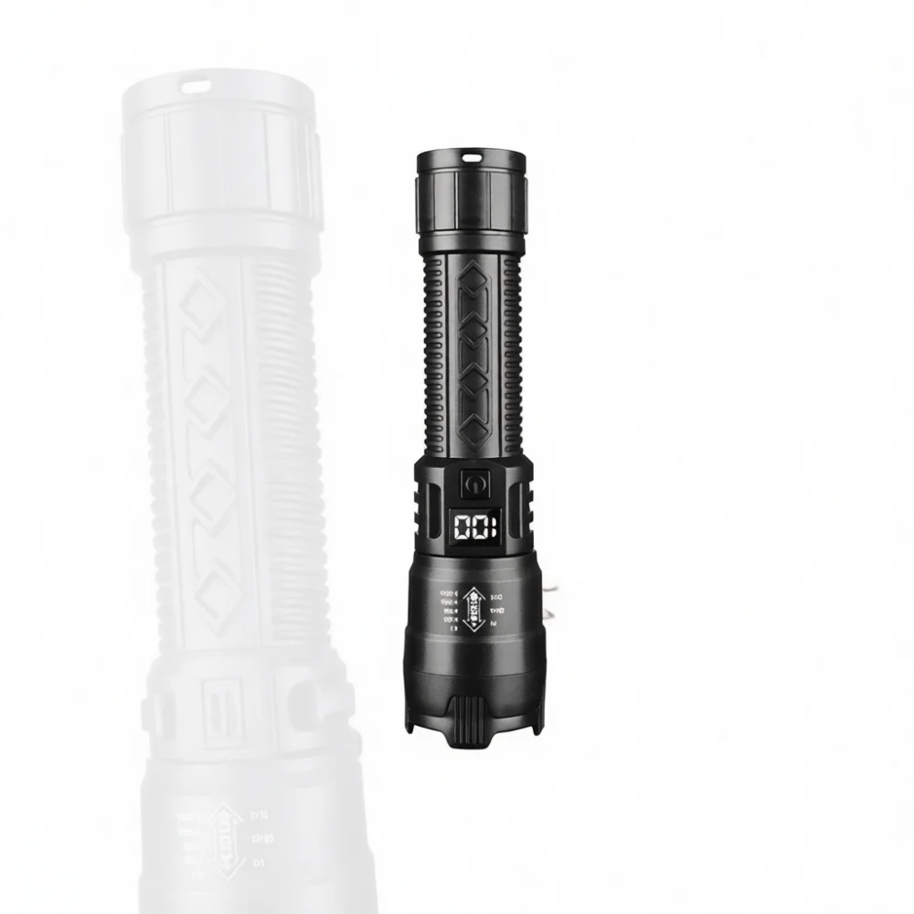 Portable Aluminum Led Flashlight Super Bright Handheld Torch Usb Rechargeable Waterproof Emergency Lamp For Outdoor Hiking