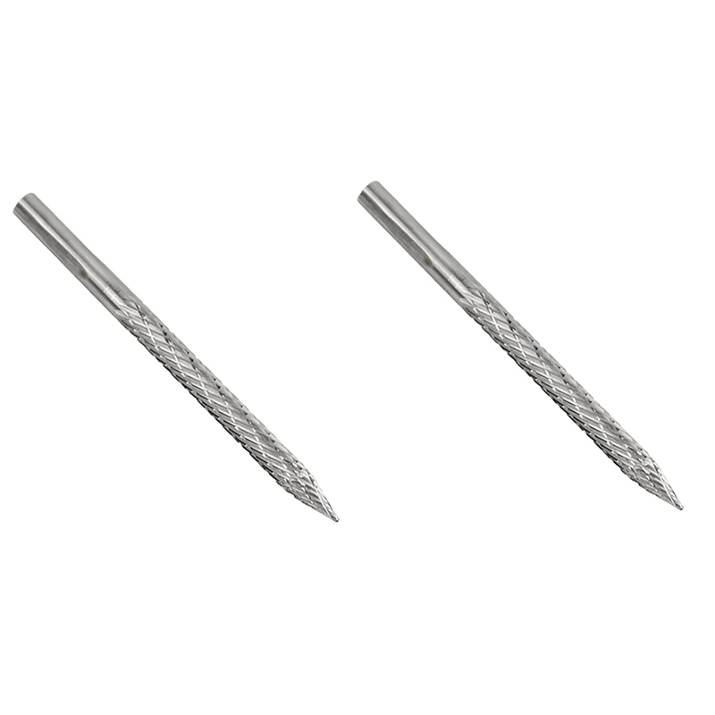 GTBL 2Pcs 3/16In 4.5Mm High Carbide Steel Burr Bits Tire Reamers Carbide Cutters Rotary Files Reamers Wire Cutter Tire