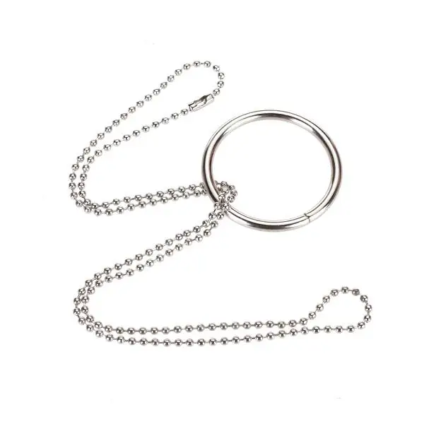 Ring Chain Metal Trick Props Knot Party Prop