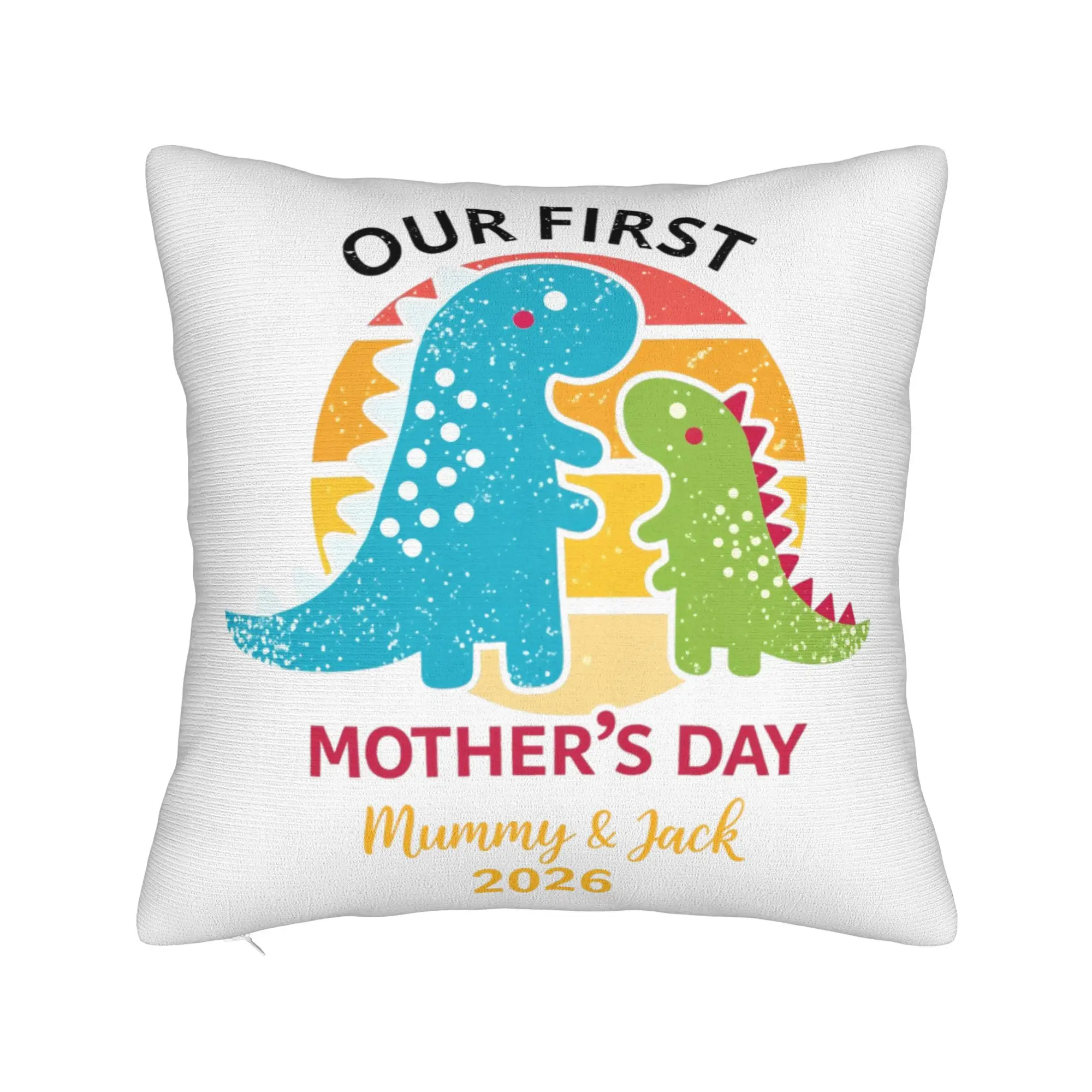 Our First Mothers Day Together Pillowcases  Morden Pillow Case For Couch Sofa Bedroom Custom Pillow Cover