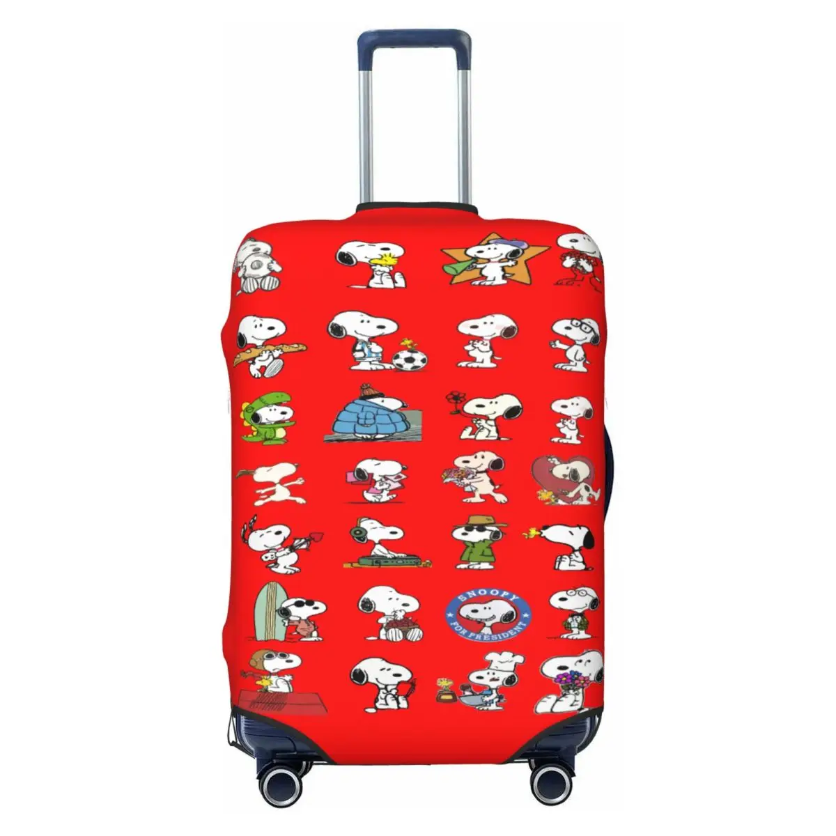 

Custom S-snoopys Animated Cartoon Luggage Cover Protector Fashion Travel Suitcase Covers for 18-32 Inch