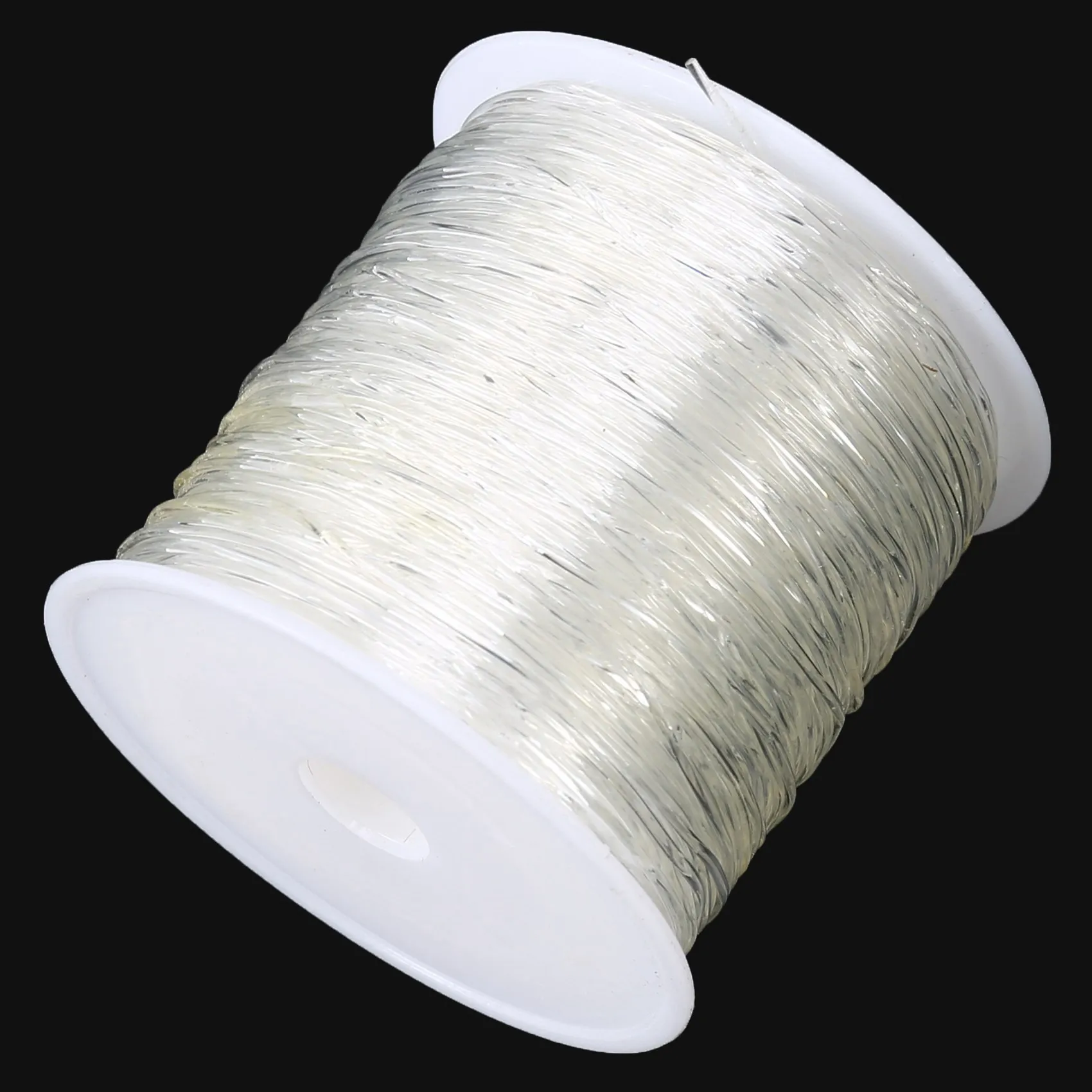 2X 1Mm Clear Bead Cord Crystal Elastic Stretchy Bracelet String For Jewelry Making Bracelet Beading Thread 1.0Mm Eco-Friendly