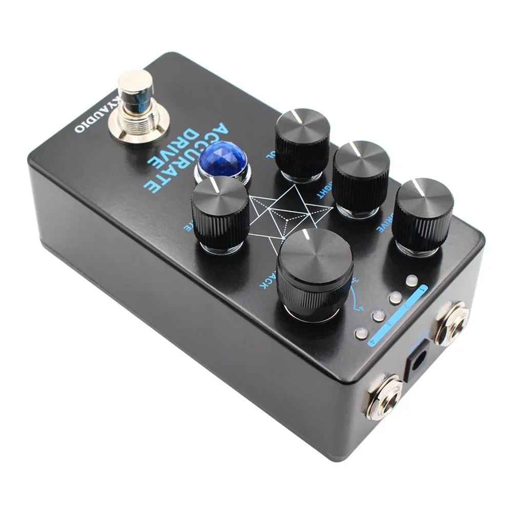 Accurate Drive Guitar Effect Pedal Tonal Carving Controls ACCURATE DRIVE APPLICATION Crafted Guitar Effects Pedal