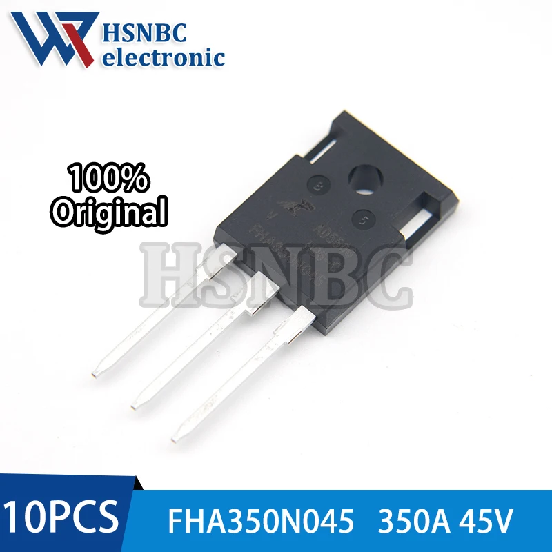 

10PCS FHA350N045 350N045 FHA350N045V TO-247 45V 350A N-channel Power MOSFET Transistor 100% New Original