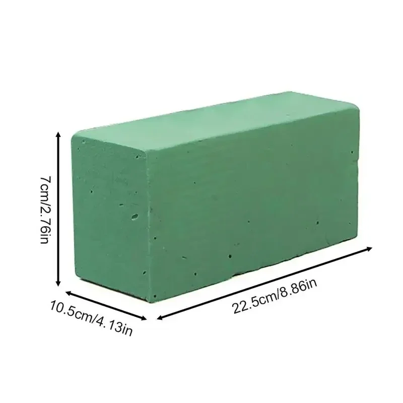 6Pcs Floral Foam Blocks for Flower Arrangement Wet and Dry Green Floral Foam for Wedding Party DIY Arts Crafts Home Decorations