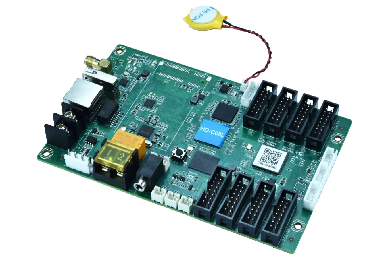 Huidu D16 C08L C16L LED Display Module Control Card with Wi-Fi Asynchronous Control System for Small Medium LED Screen
