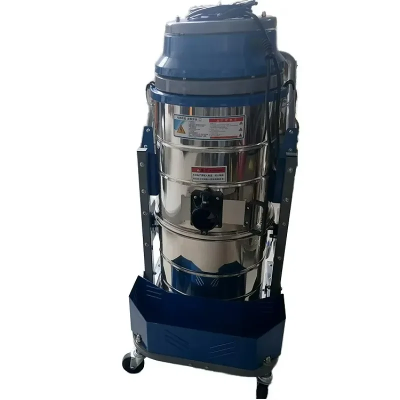 

【2026】140L New Electric Single-Phase 3-Motor Cyclone Industrial Vacuum Cleaner Industrial Vacuum Cleaner on Metal Trolley