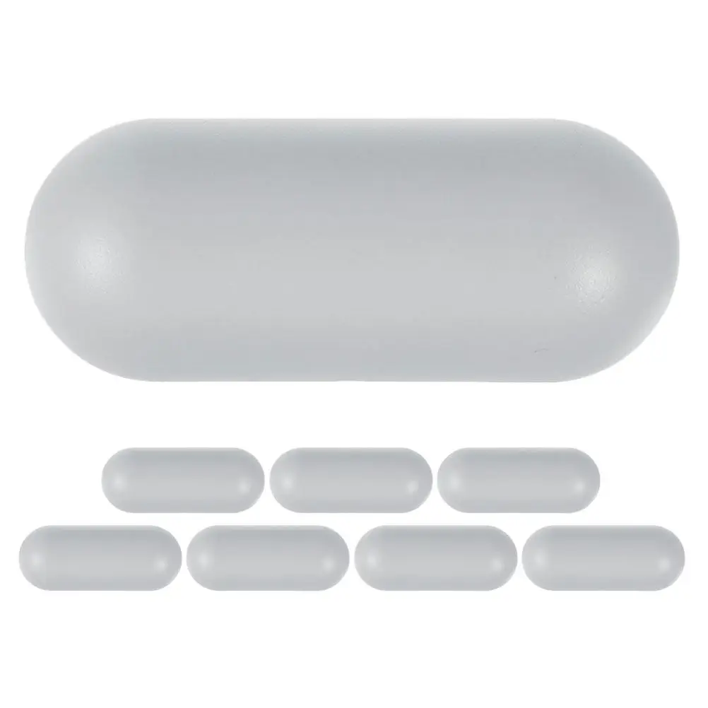 8Pcs Toilet Seat Bumpers Universal Anti-Slip Soft Rubber Pads Bathroom Seat Stoppers Replacement Kit Toilet Lid Spacer Buffers
