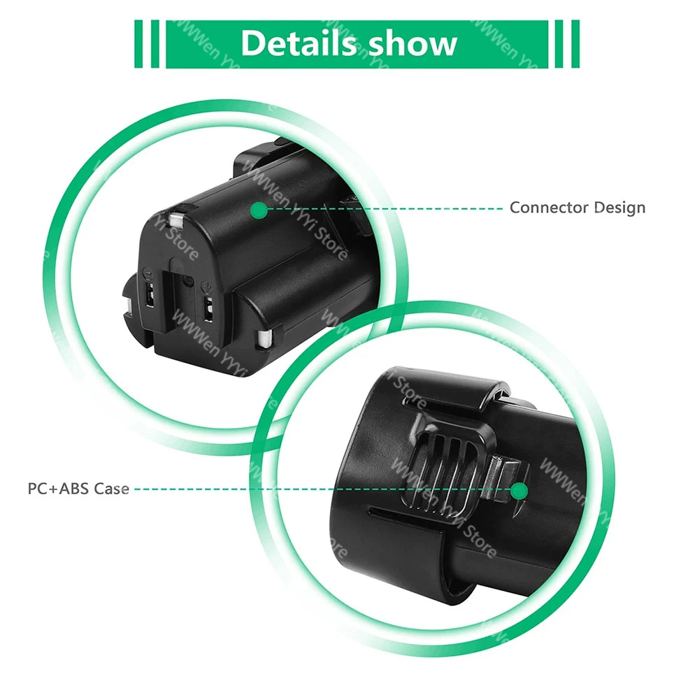 BL1013 10.8V makita BL1014 2000mAh 12V maks baterai Lithium TD090DW 194551-4 TD090D LCT203W LCT204 194550-6 DF030D