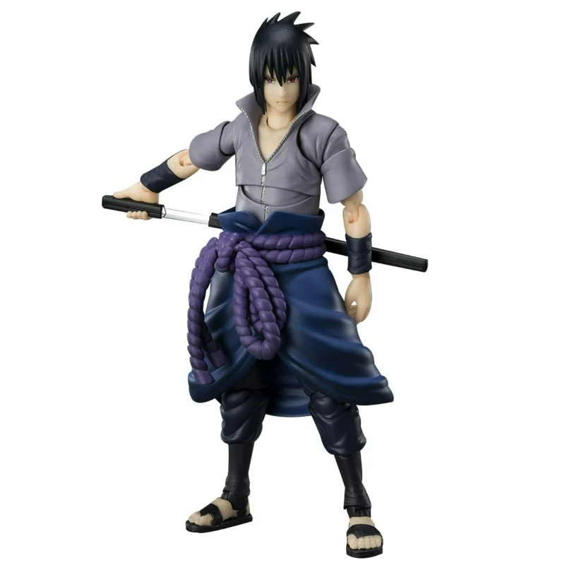

Bandai SHF Naruto Shippuden Uchiha Sasuke Sakura Haruno Action Anime Figure Model Decor Collectible Desktop Ornament Gift
