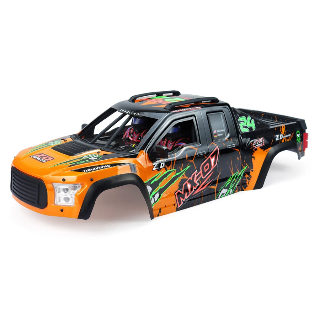 

RC Car Body Shell Cover with Stickers for ZD Racing MX-07 1/7 RC Car Body Shell Cover for RC Car MX07 Original Part ZD Racing
