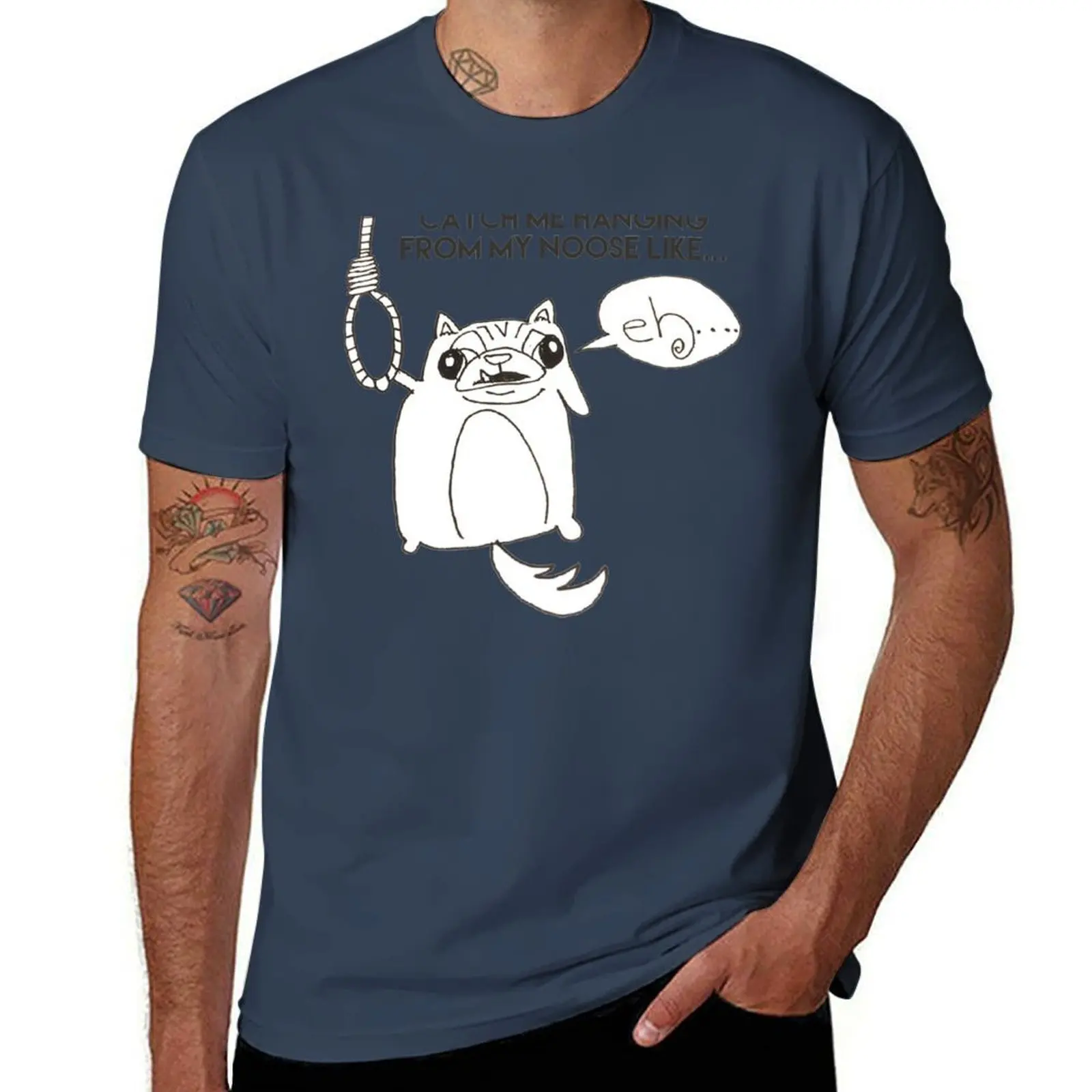 

Eh... T-Shirt Plus Size Solid Color T-Shirt