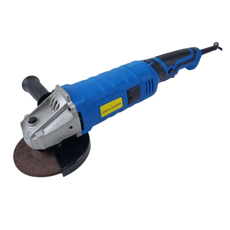 Kaqi-9125 Angle Grinder 5'' 1050w Grinder Variable Speed Electric Angle Grinding Machine Long Handle  Grinder Tools of Cutting