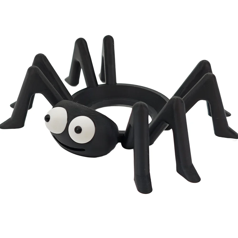 

3D печатная подставка для динамика Big-Eyed Spider для Echo Dot, креативное украшение для домашнего офиса, рабочего стола, подарок на день рождения, Хэллоуин для друга